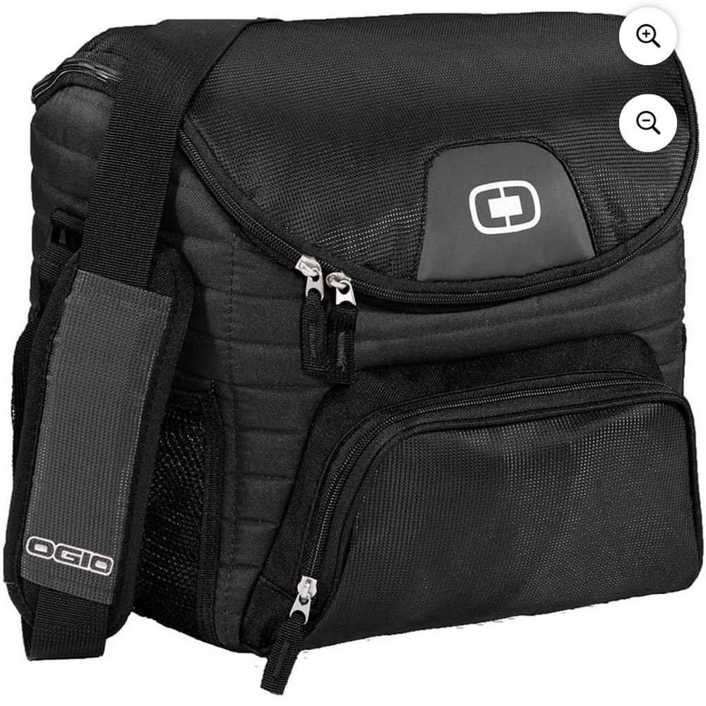 OGIO Pro Football Hall of Fame Logo 24-can Soft Cooler Black NWT